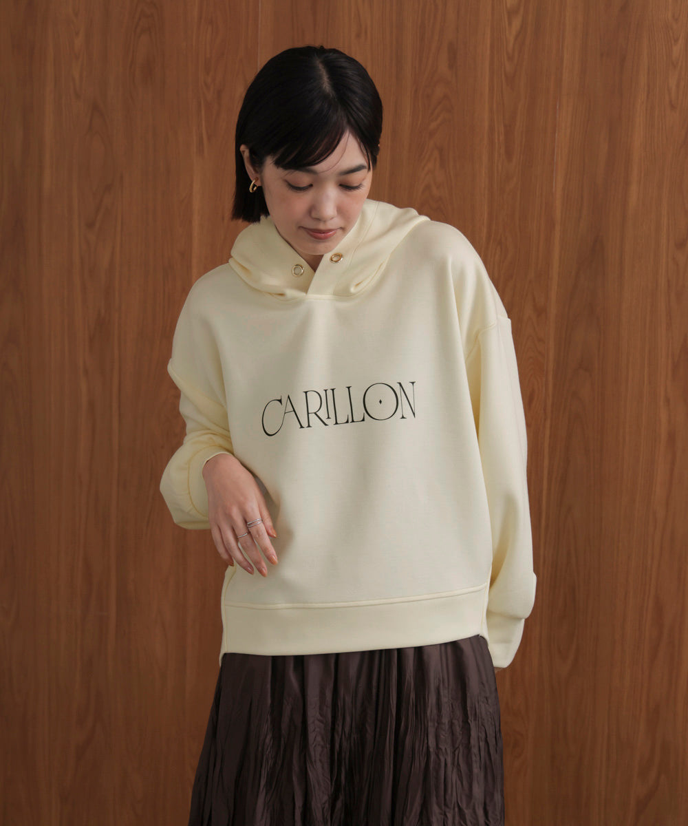 【WEB限定】シンプルロゴコクーンパーカー