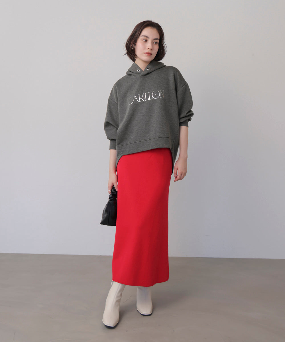 【WEB限定】シンプルロゴコクーンパーカー
