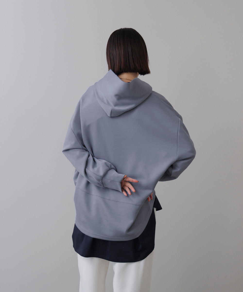 【WEB限定】シンプルロゴコクーンパーカー