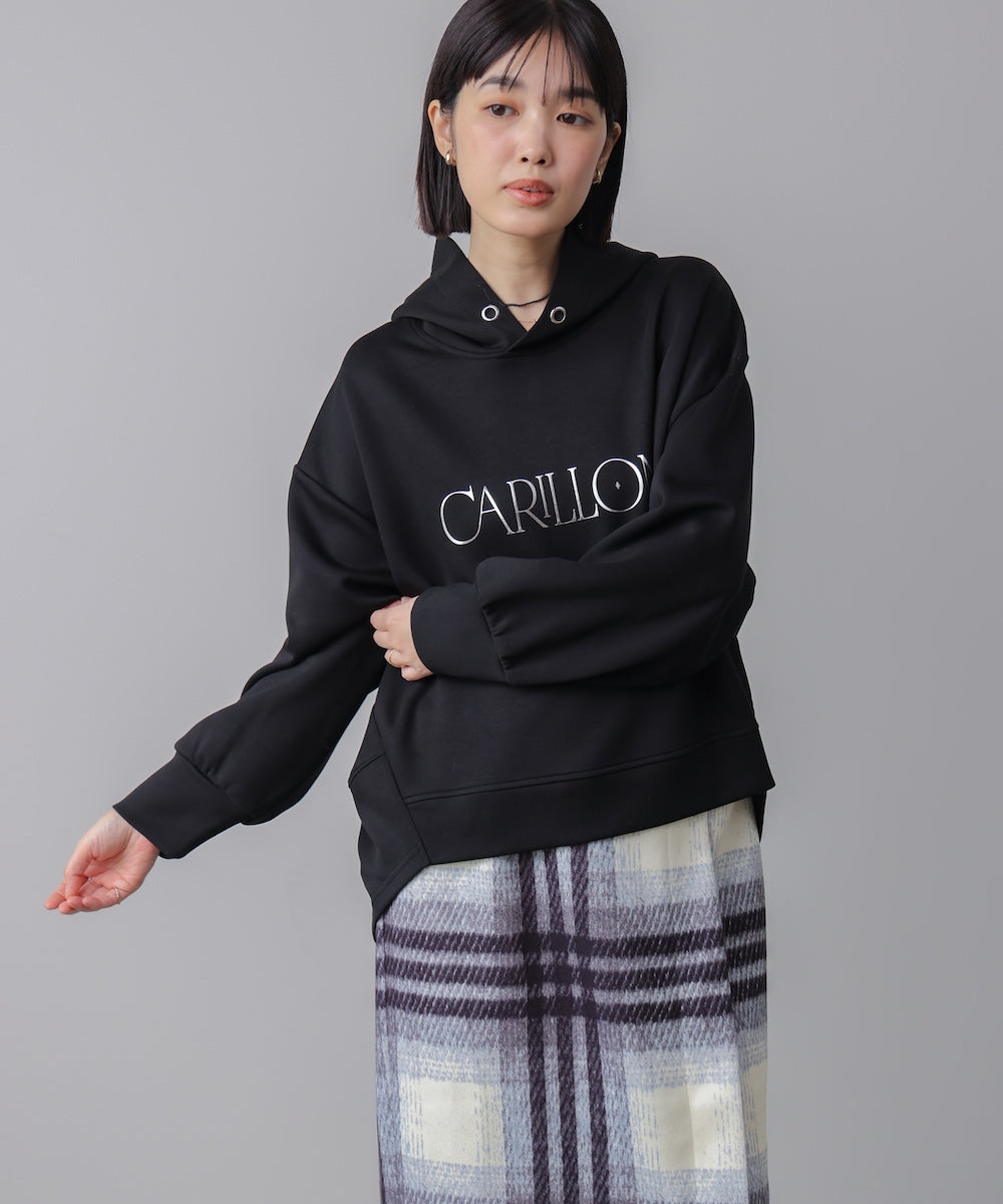 【WEB限定】シンプルロゴコクーンパーカー