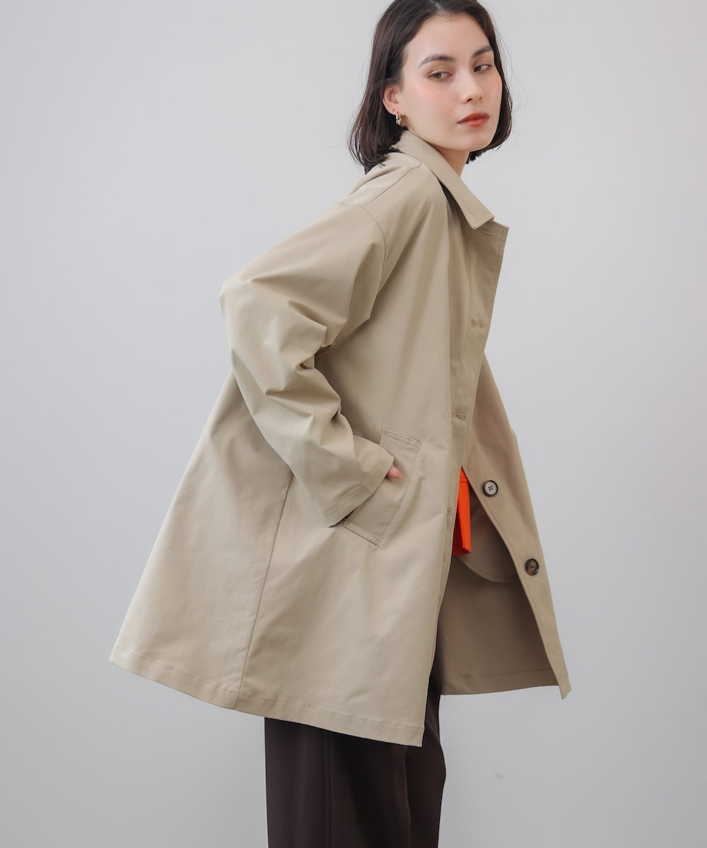 【WEB限定】スカーフ付スプリングコート