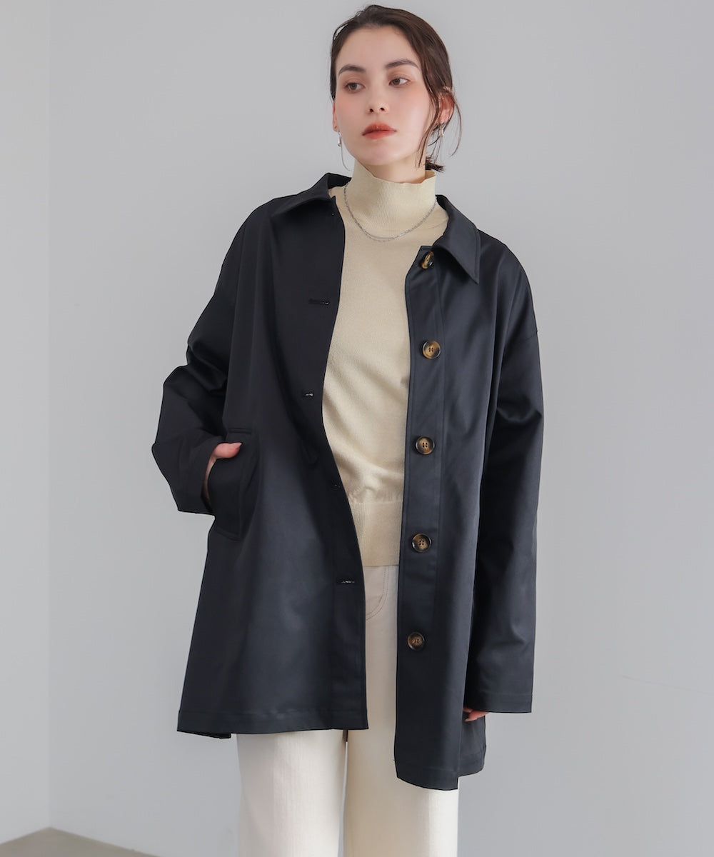 【WEB限定】スカーフ付スプリングコート