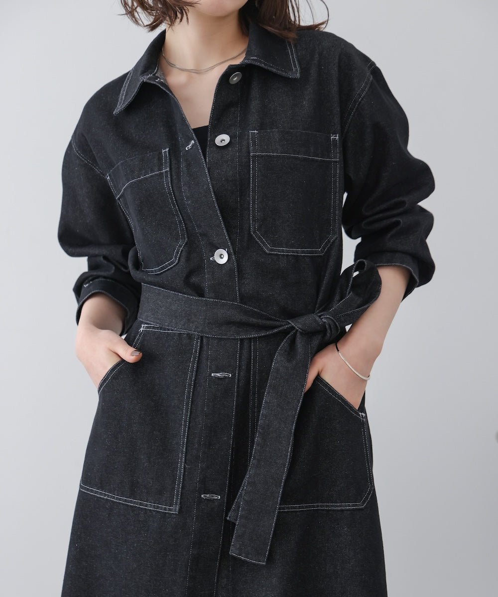 【WEB限定】デニムロングコート
