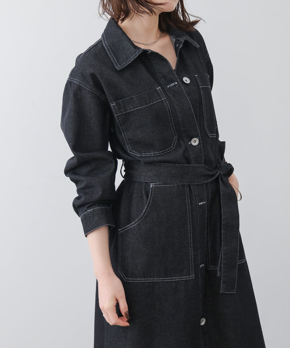 【WEB限定】デニムロングコート