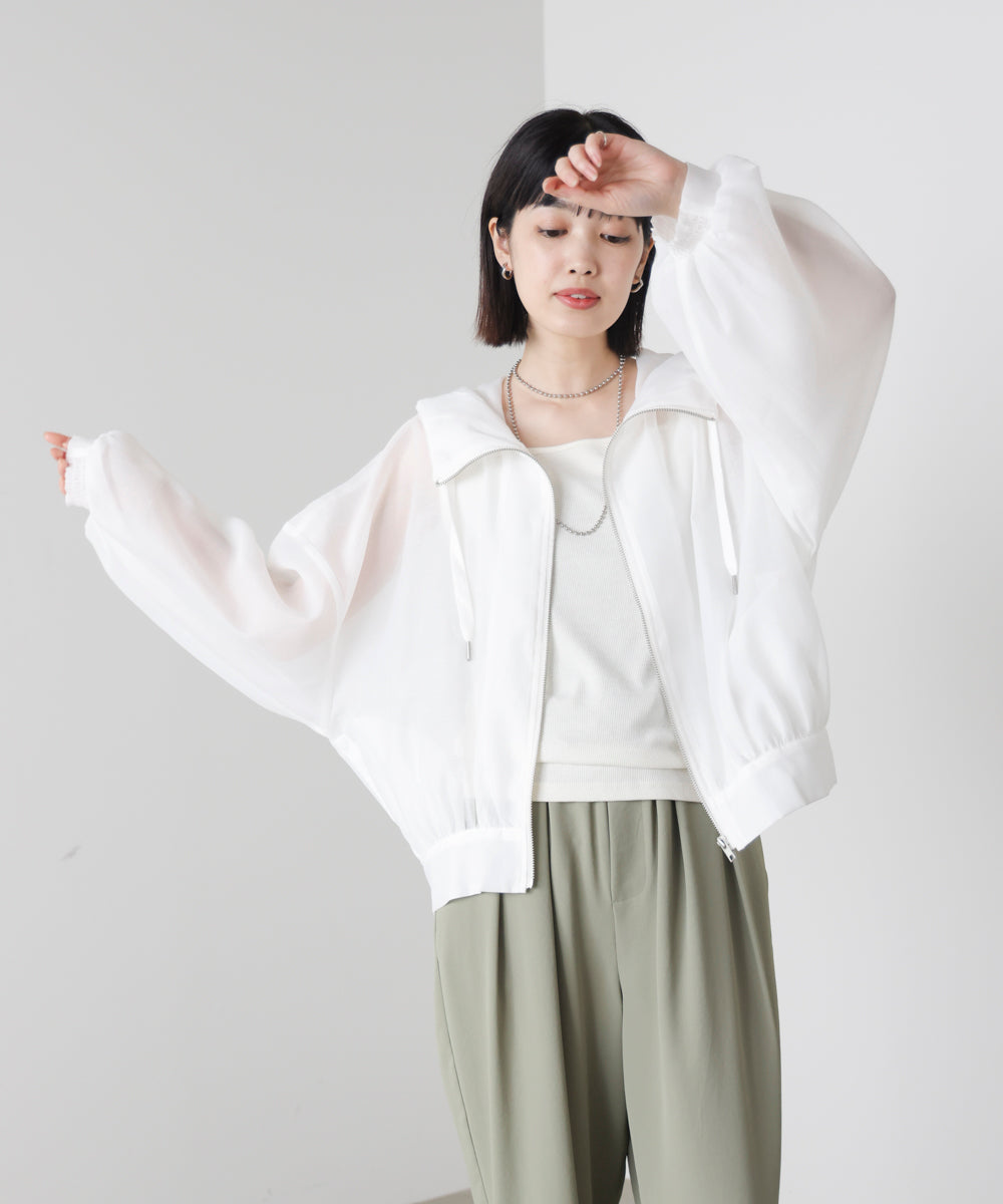 フード付シアーマウンテンパーカー