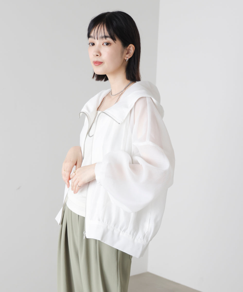 フード付シアーマウンテンパーカー
