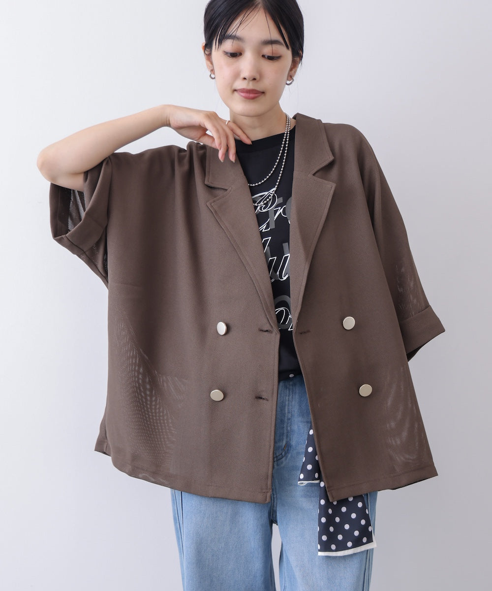 メッシュダブルジャケット