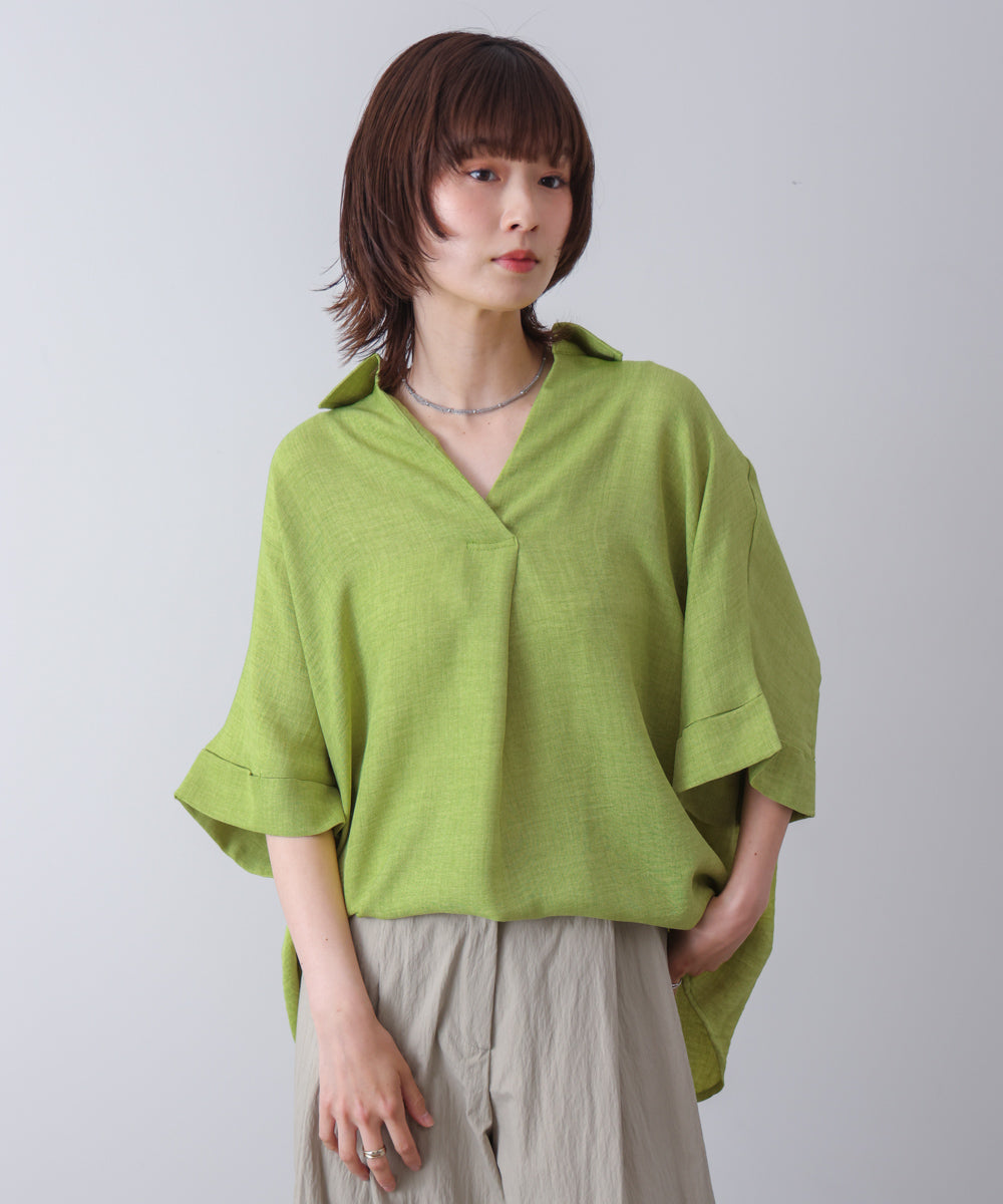 シャツ+パンツセットアップ