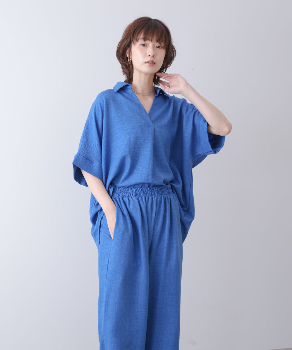 シャツ+パンツセットアップ