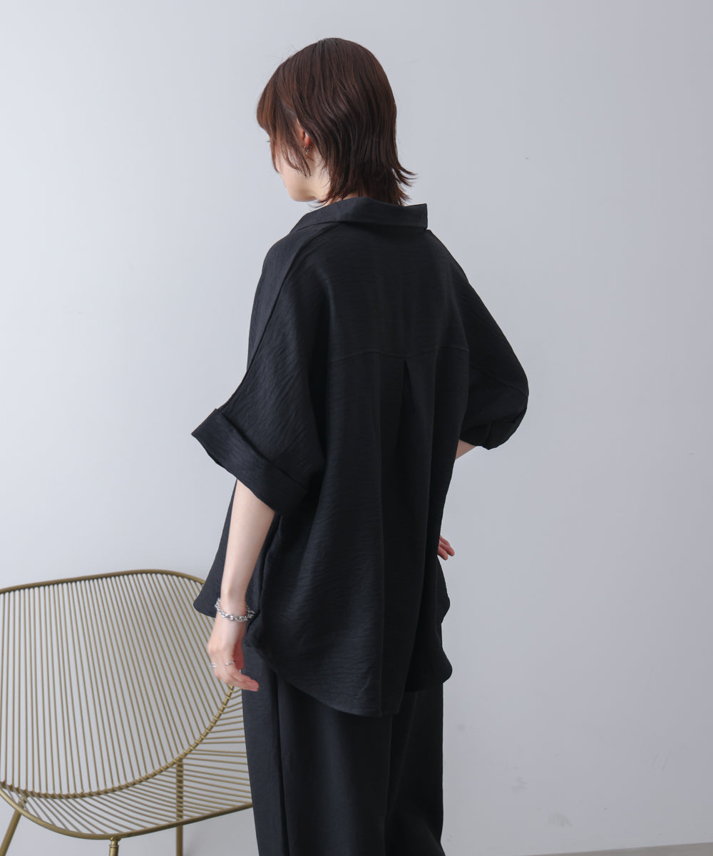シャツ+パンツセットアップ