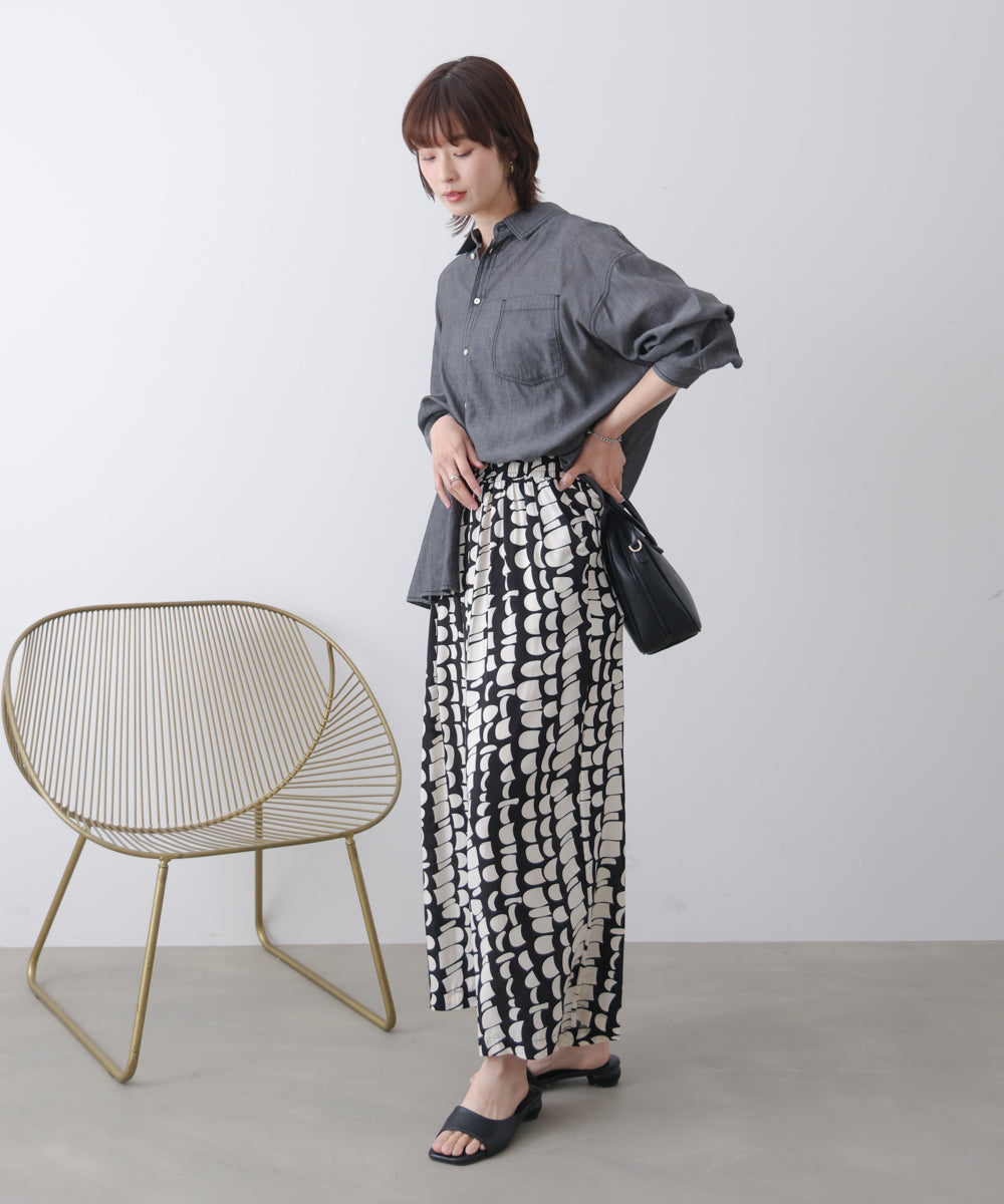 アソートワイド柄パンツ