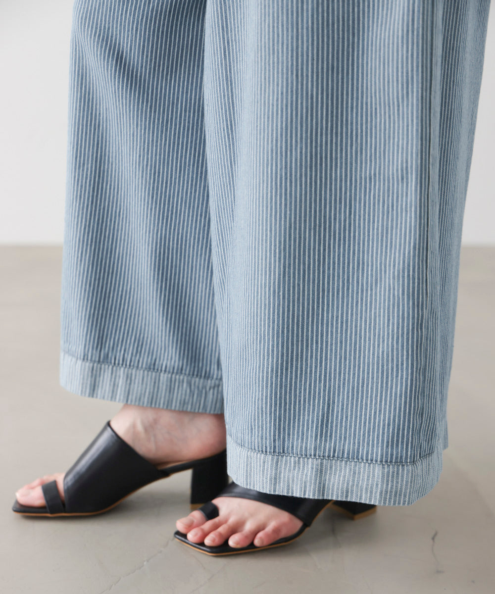ヒッコリーワイドパンツ