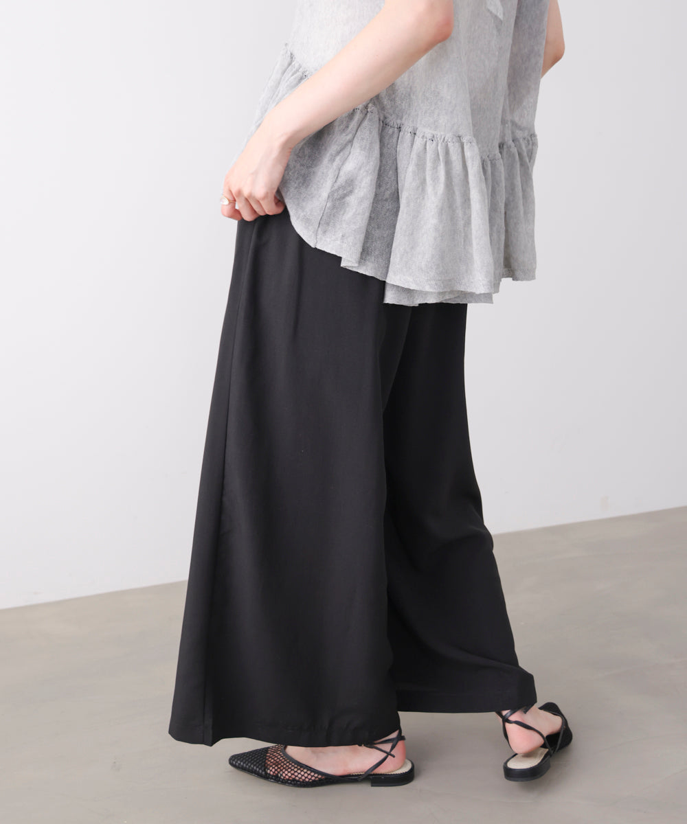 麻ライクパンツ