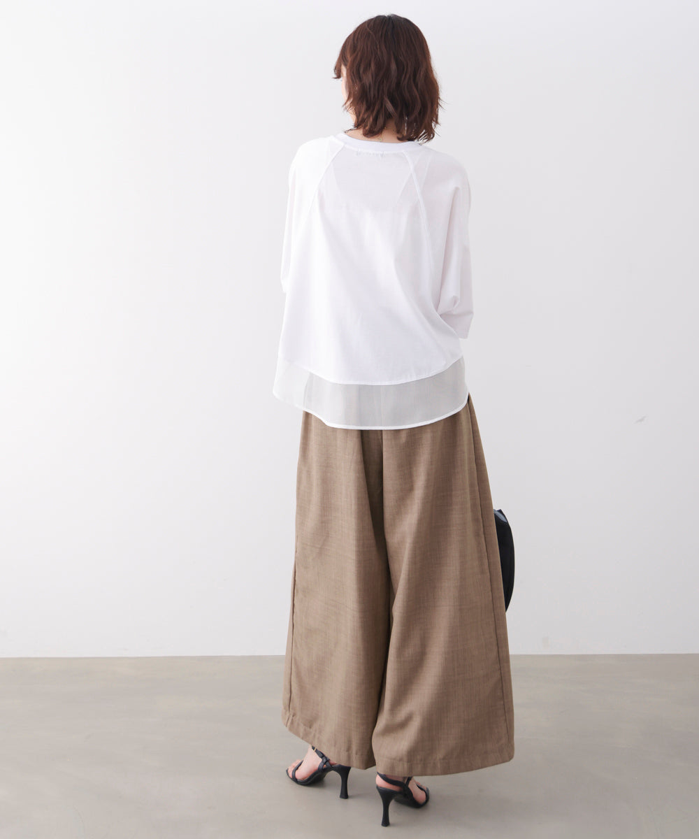 麻ライクパンツ