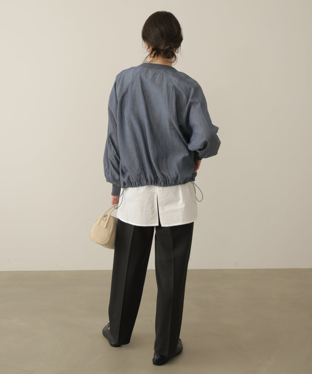 SLIMUP+タックパンツ