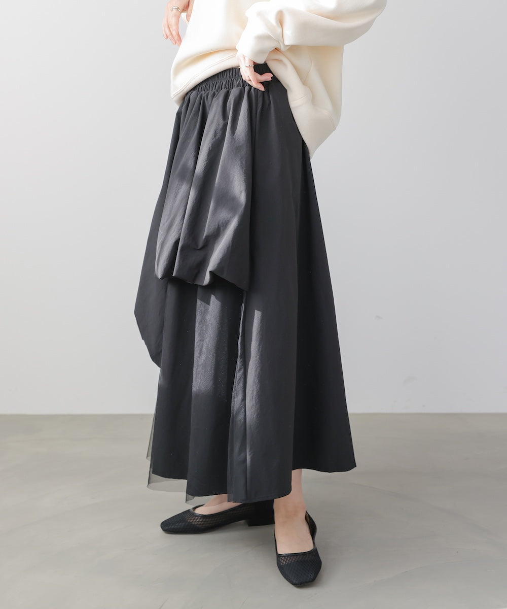 アシメレイヤードスカート