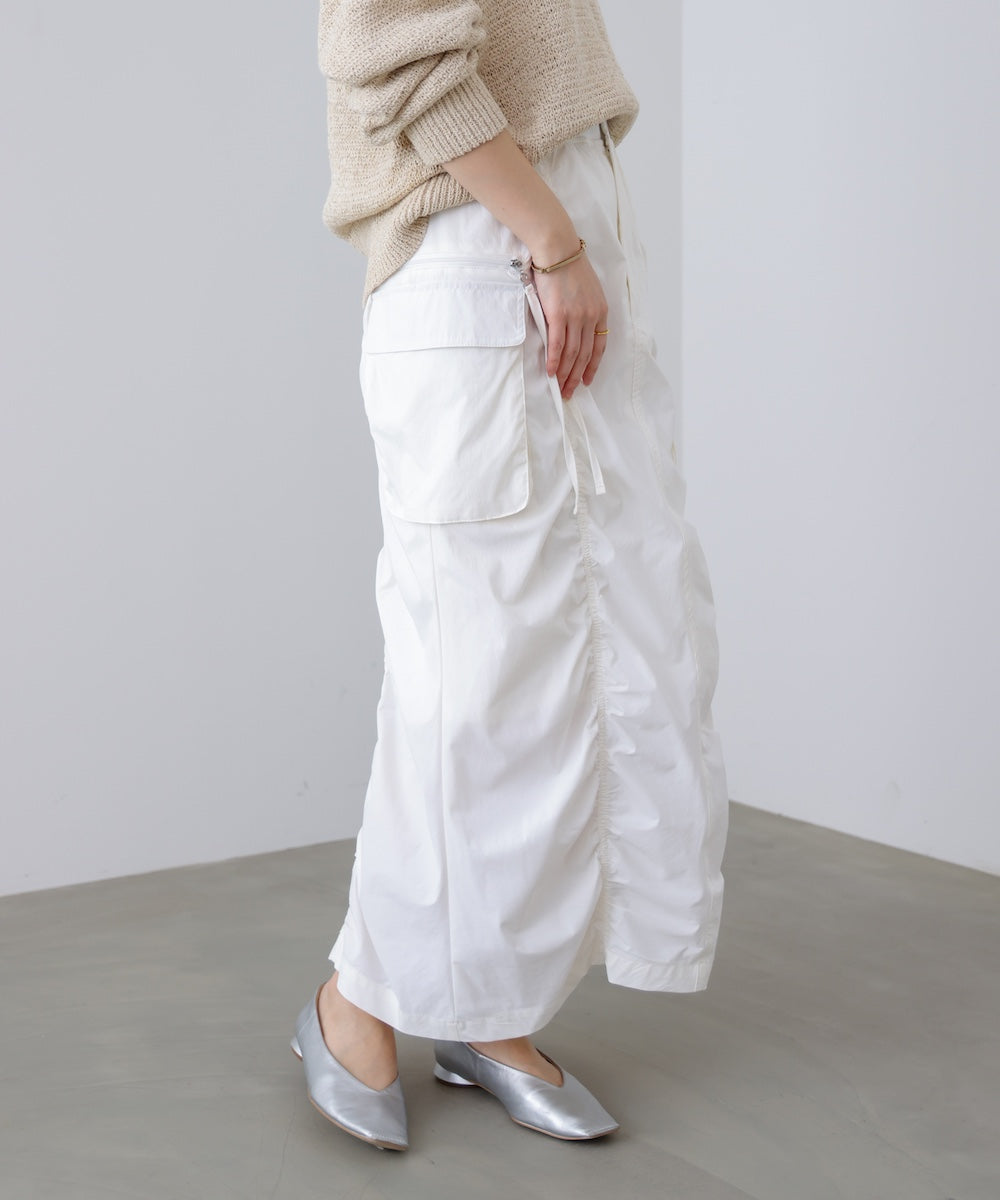 シャーリングミリタリースカート