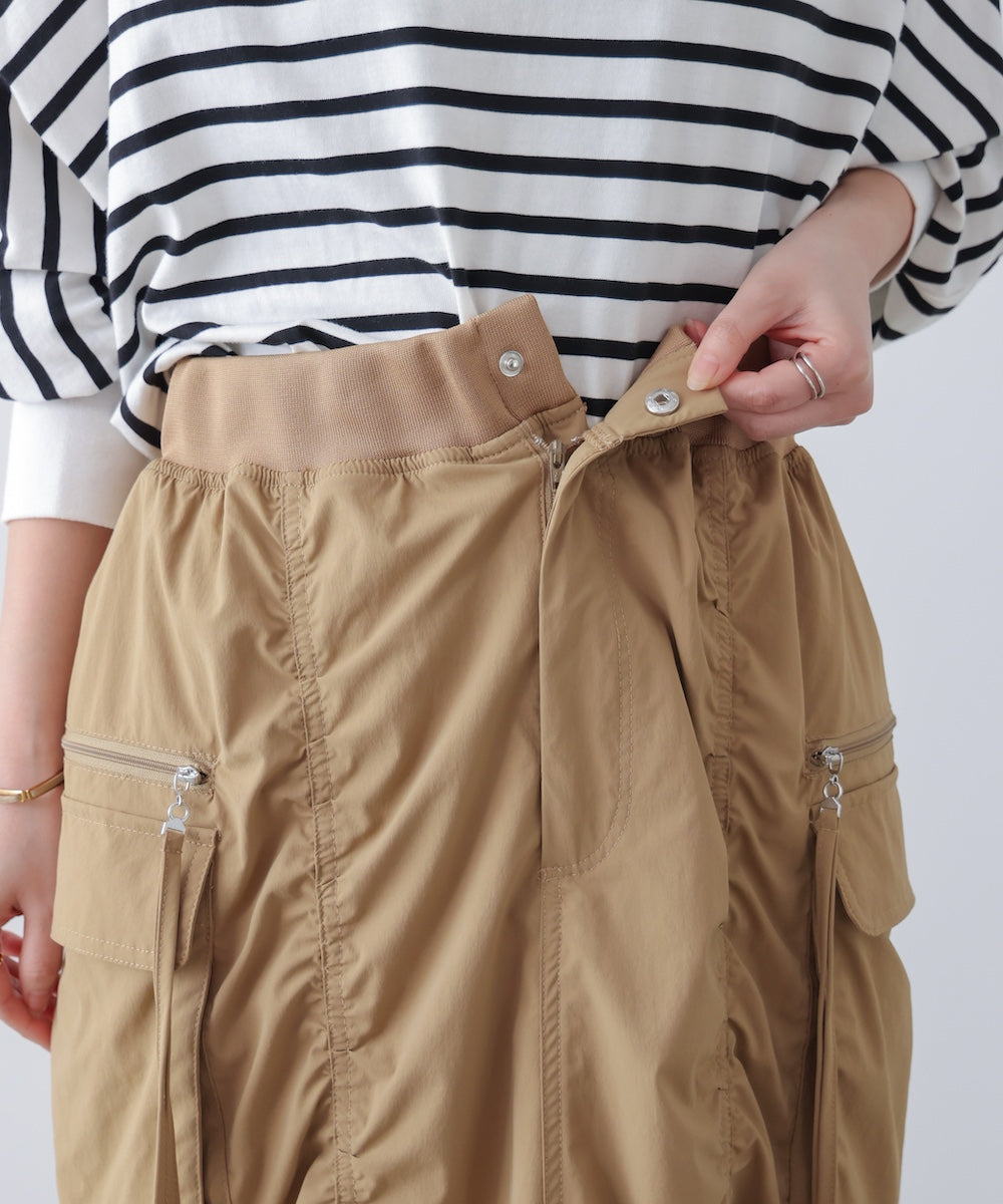 シャーリングミリタリースカート