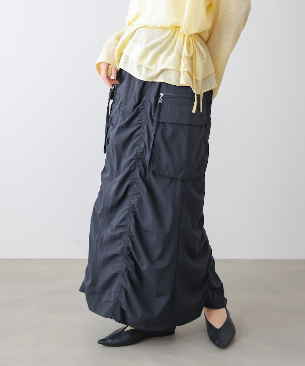 シャーリングミリタリースカート