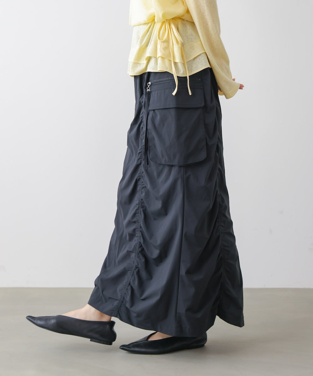 シャーリングミリタリースカート