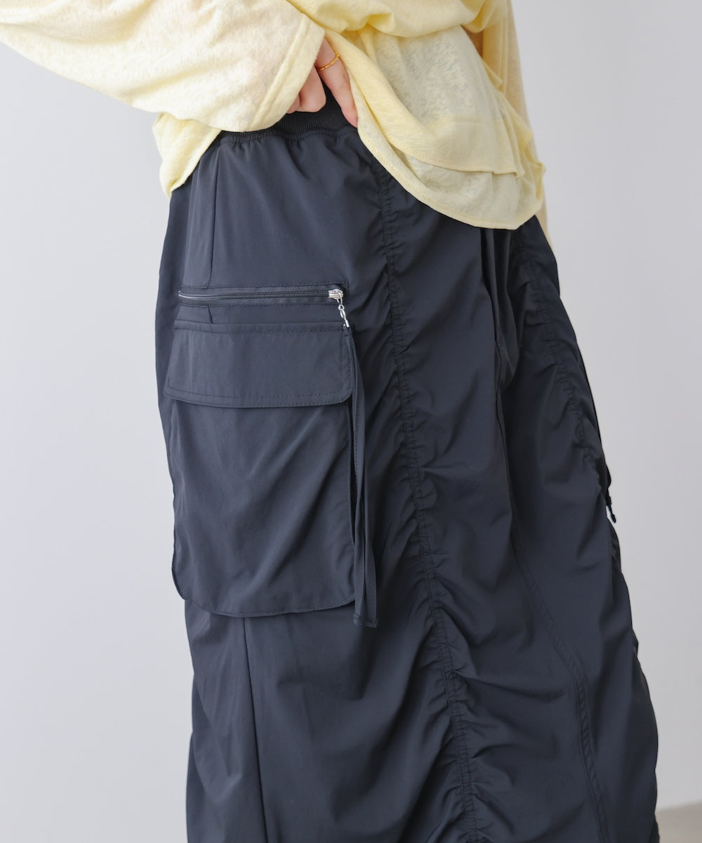 シャーリングミリタリースカート