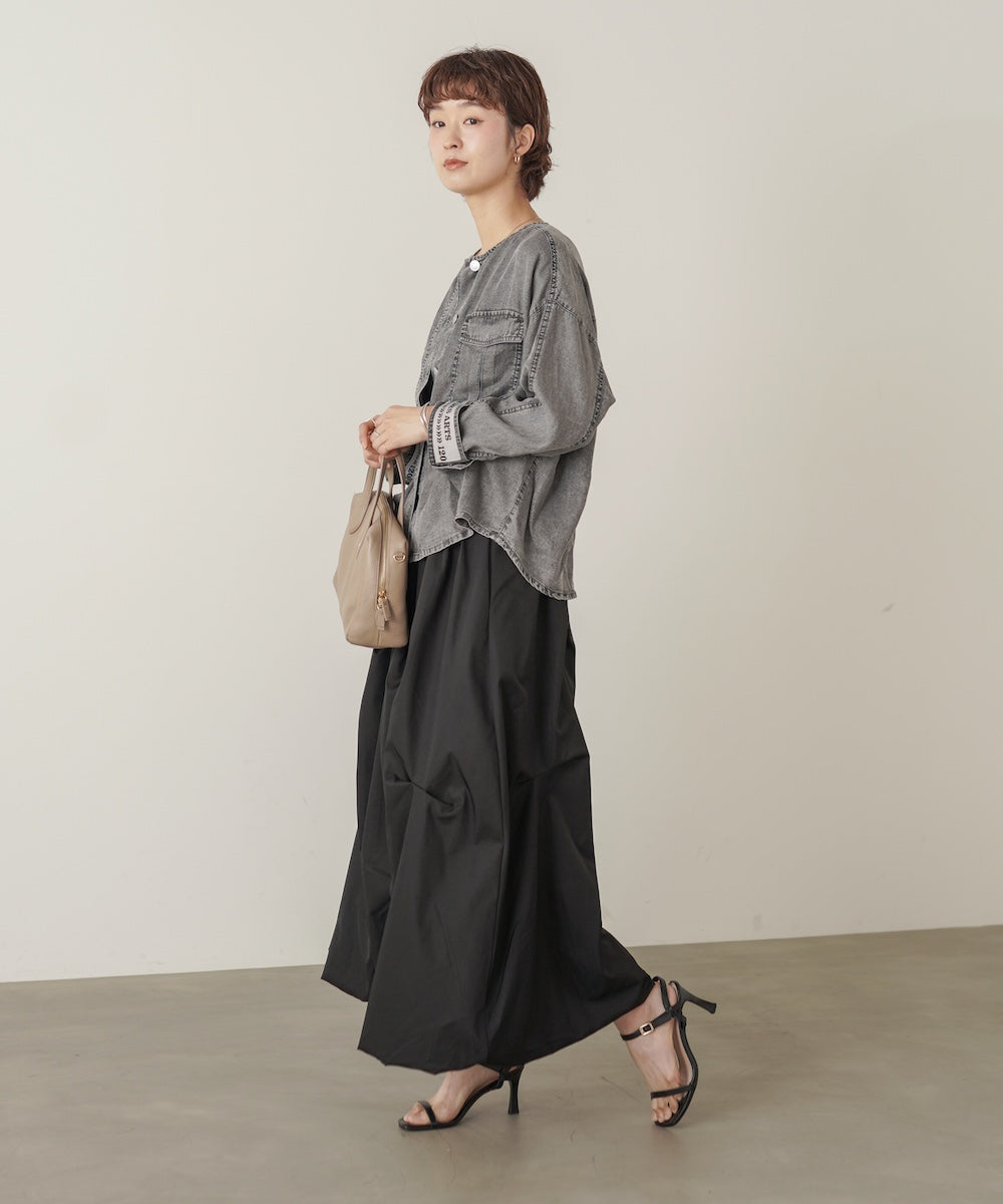 タックバルーンスカート
