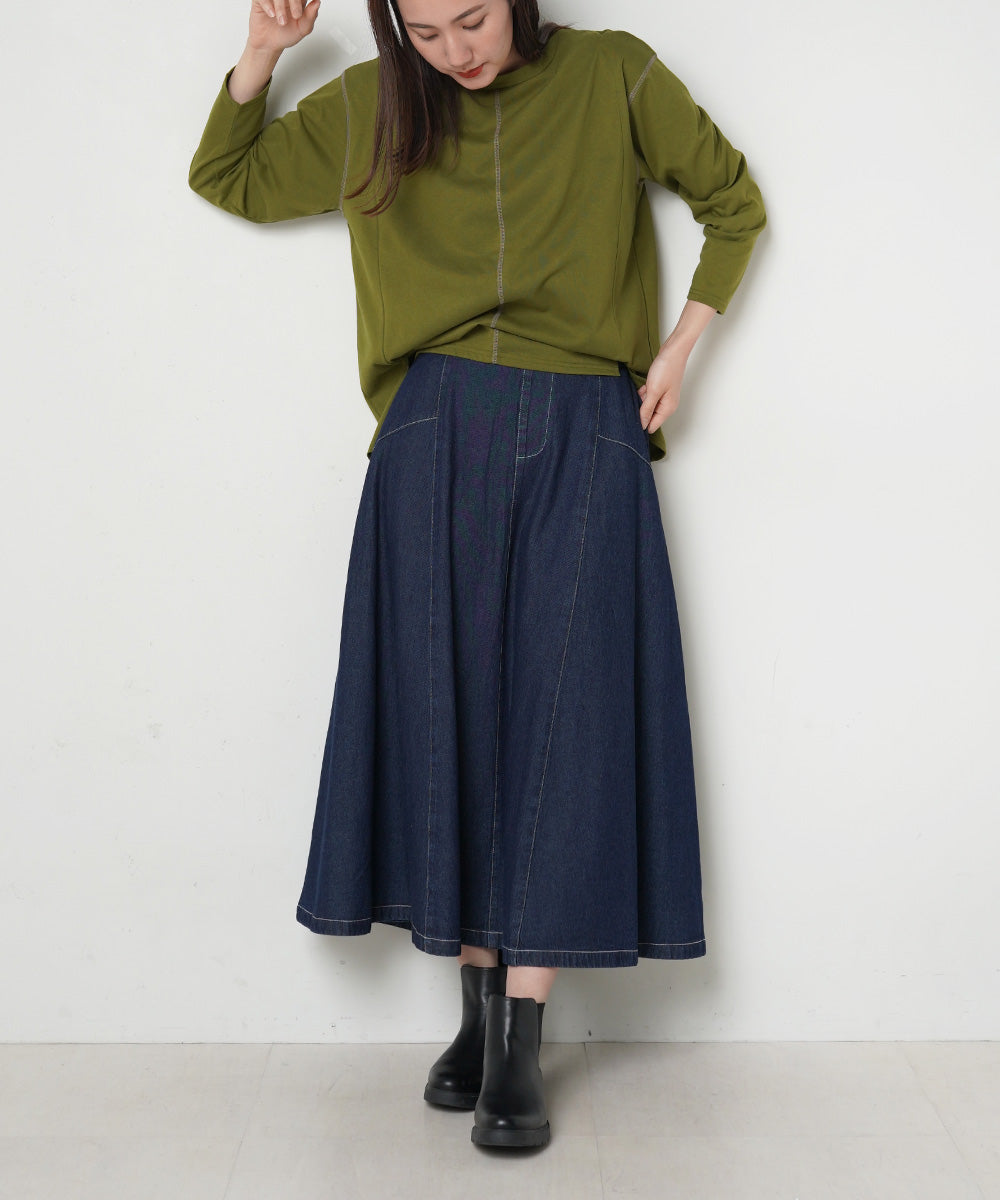 LUPILIEN フロント切替スカート