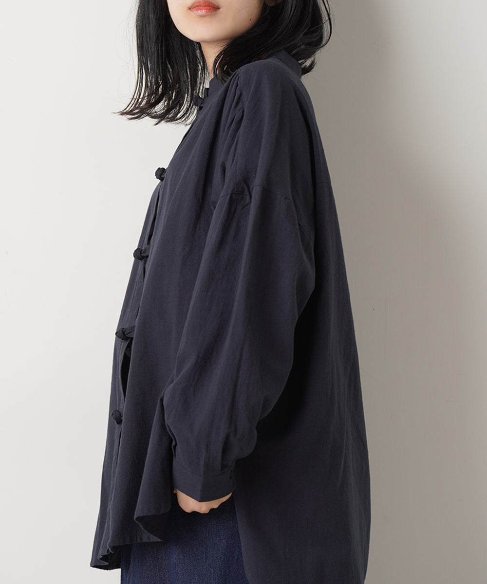 LUPILIEN スラブチャイナ釦チュニック