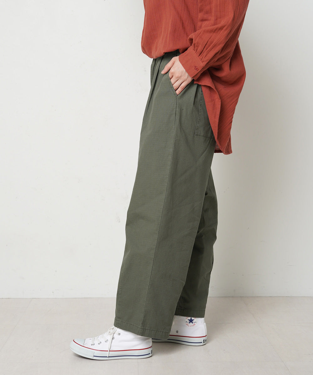 LUPILIEN リップストップコクーンパンツ