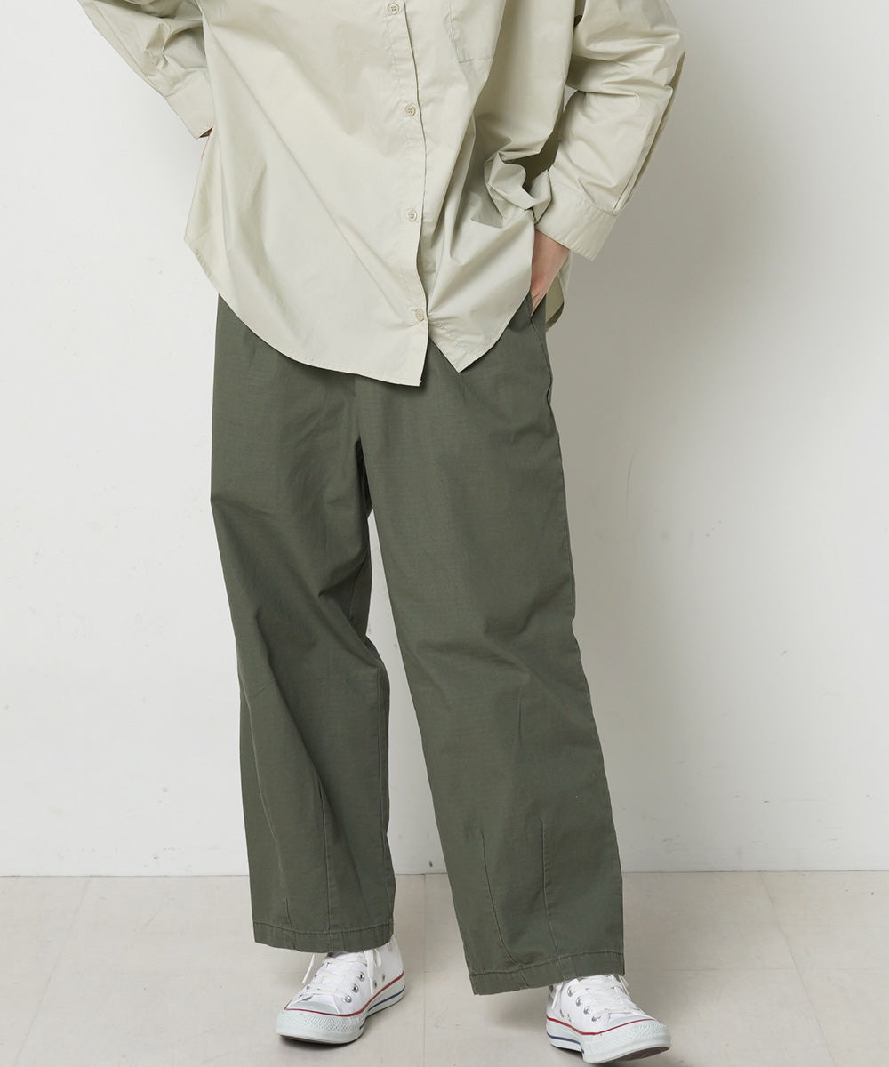 LUPILIEN リップストップコクーンパンツ