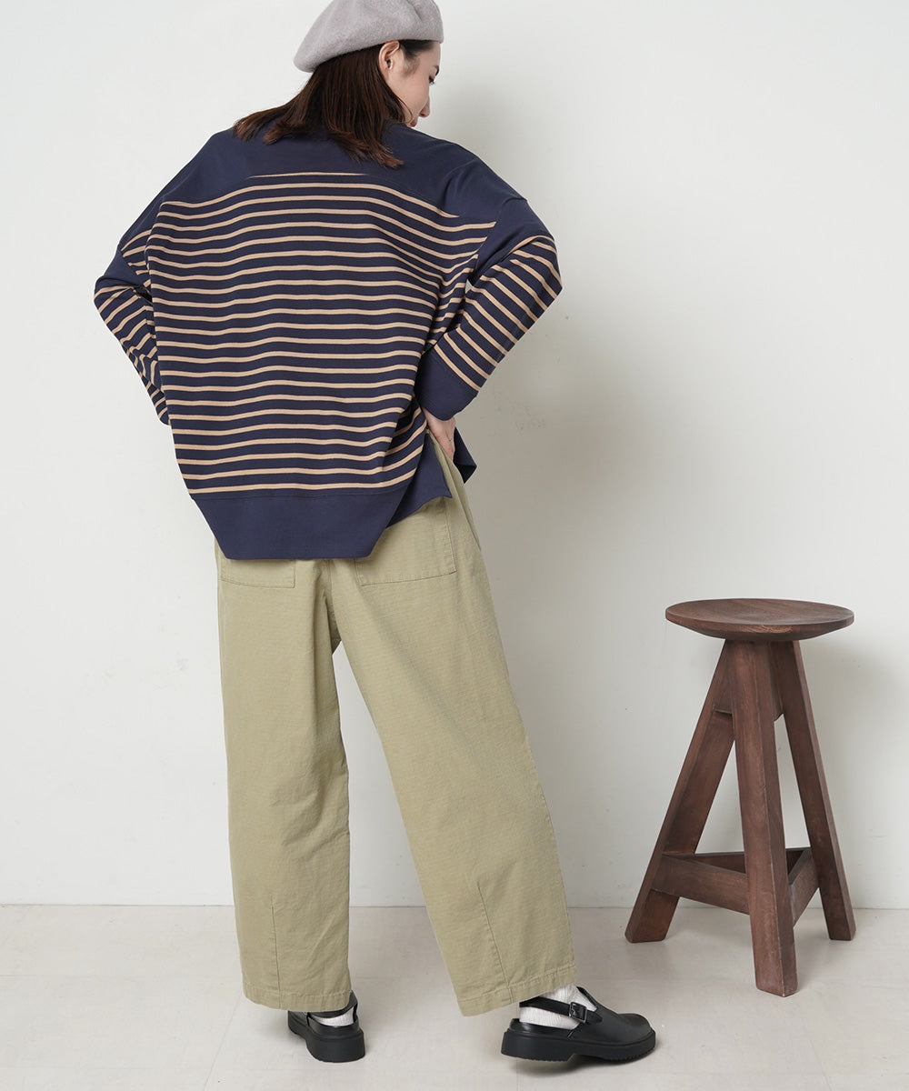 LUPILIEN リップストップコクーンパンツ