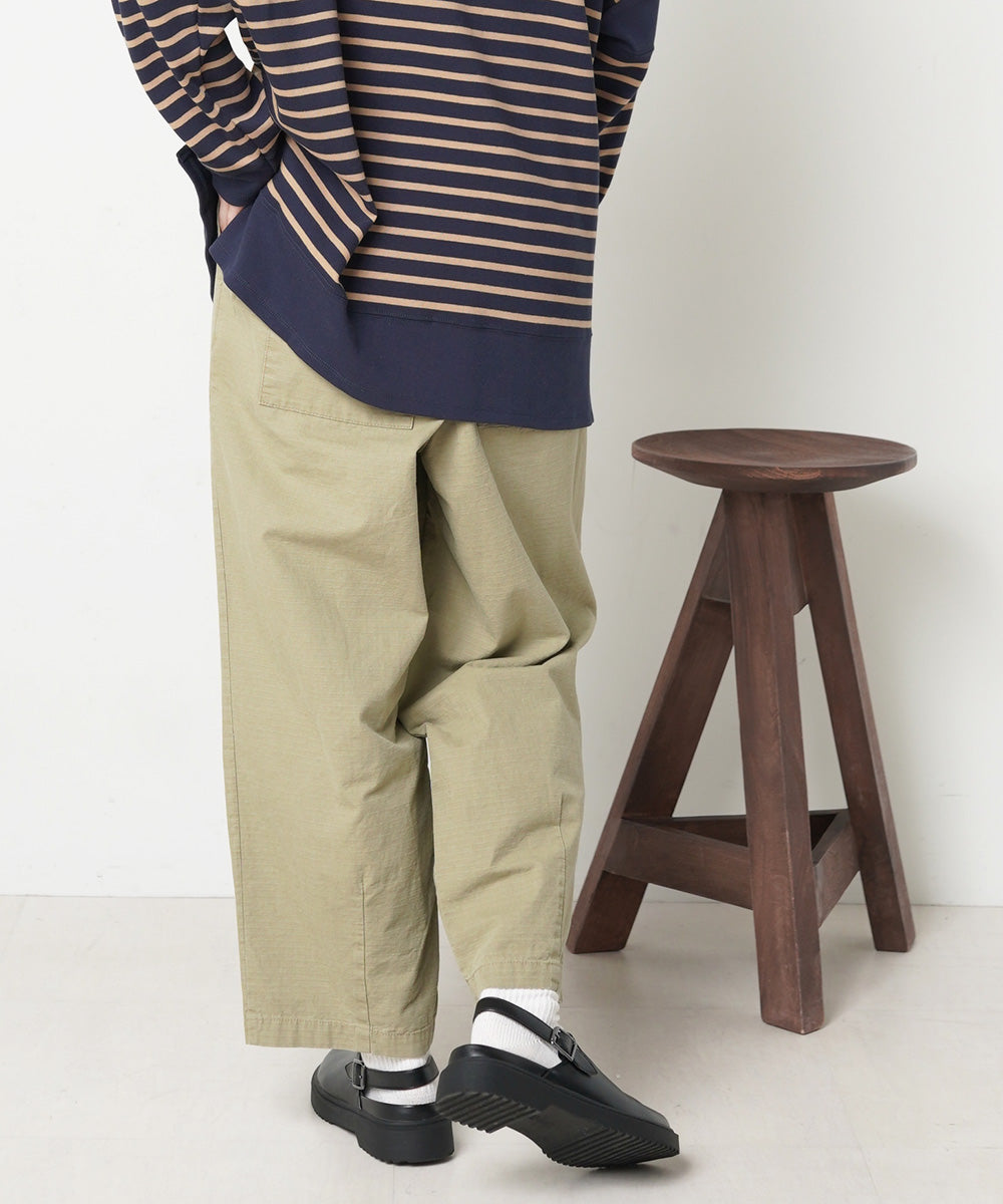 LUPILIEN リップストップコクーンパンツ