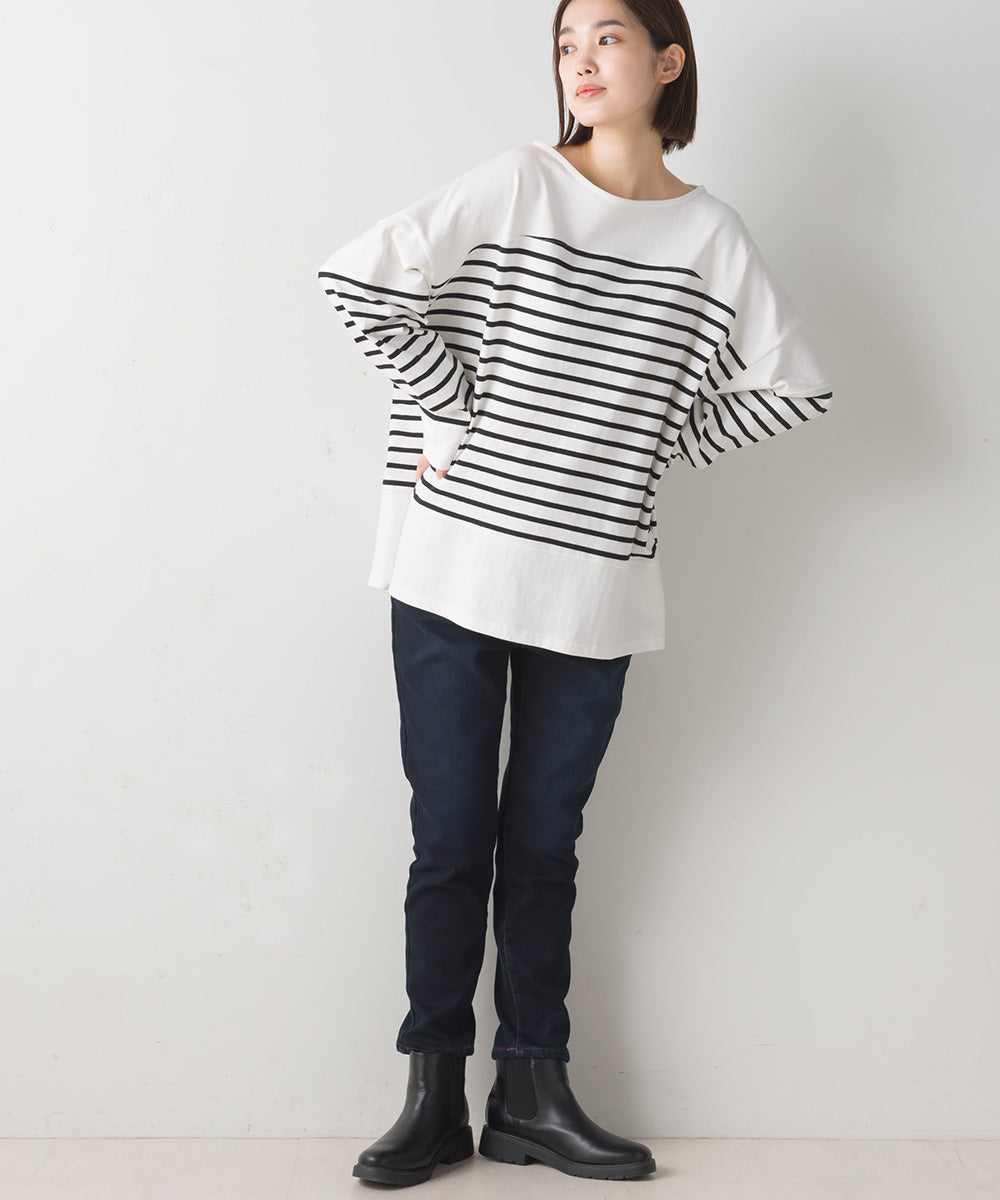 LUPILIEN 裏シャギーデニム パンツ
