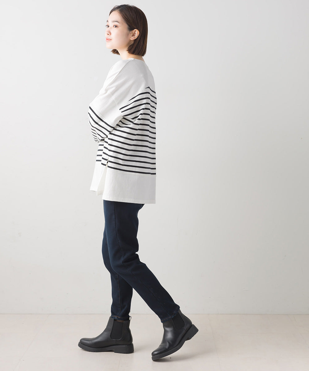 LUPILIEN 裏シャギーデニム パンツ