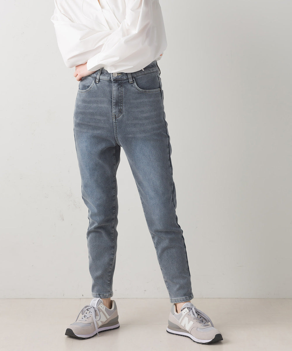 LUPILIEN 裏シャギーデニム パンツ