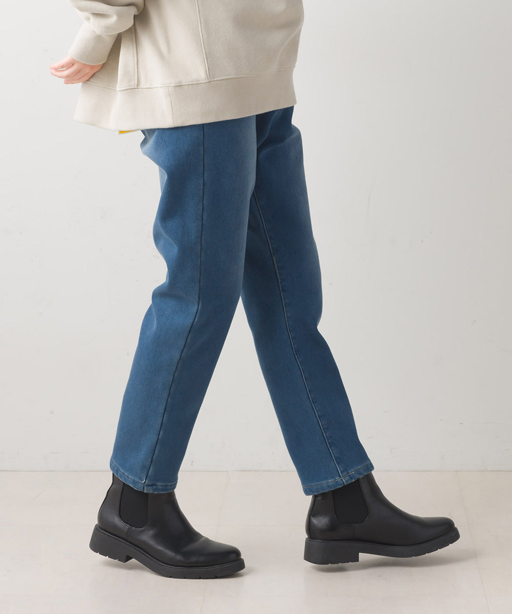 LUPILIEN 裏シャギーデニム パンツ
