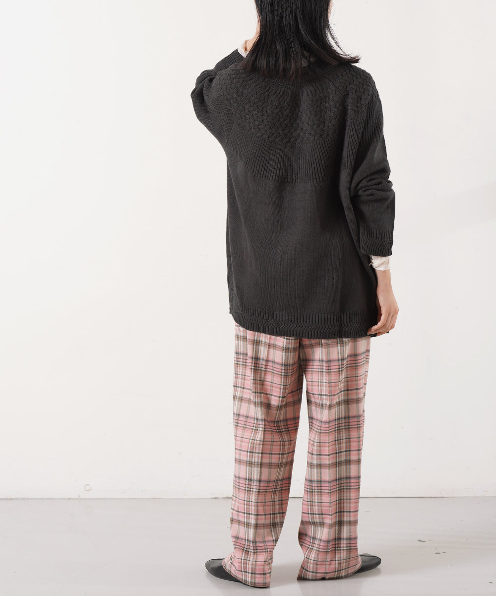 LUPILIEN 天竺編み2WAYカーディガン