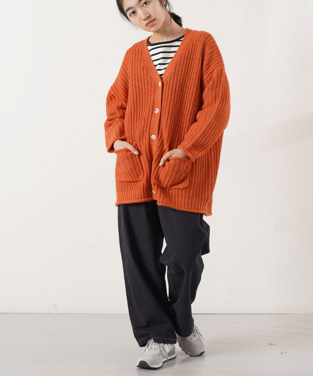 LUPILIEN チャンキーニットカーディガン