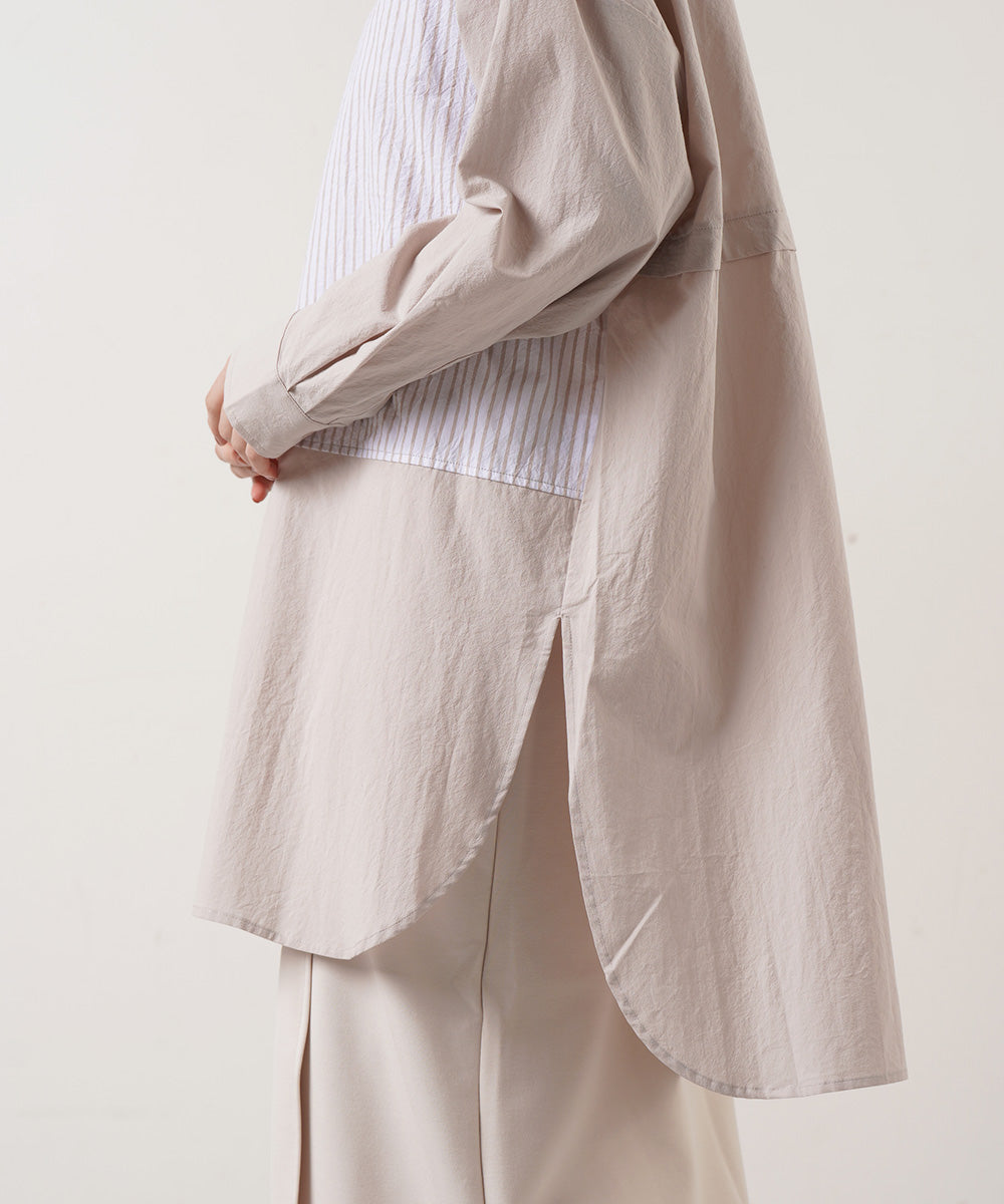 AILE AILE ワッシャーコットンチュニック