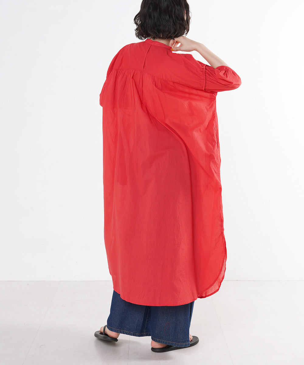 AILE AILE ボイルヨークピンタックワンピース