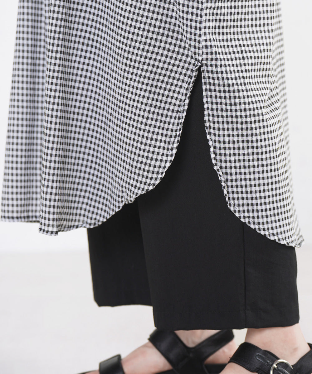 AILE AILE ボイルヨークピンタックワンピース