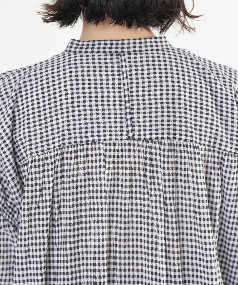 AILE AILE ボイルヨークピンタックワンピース