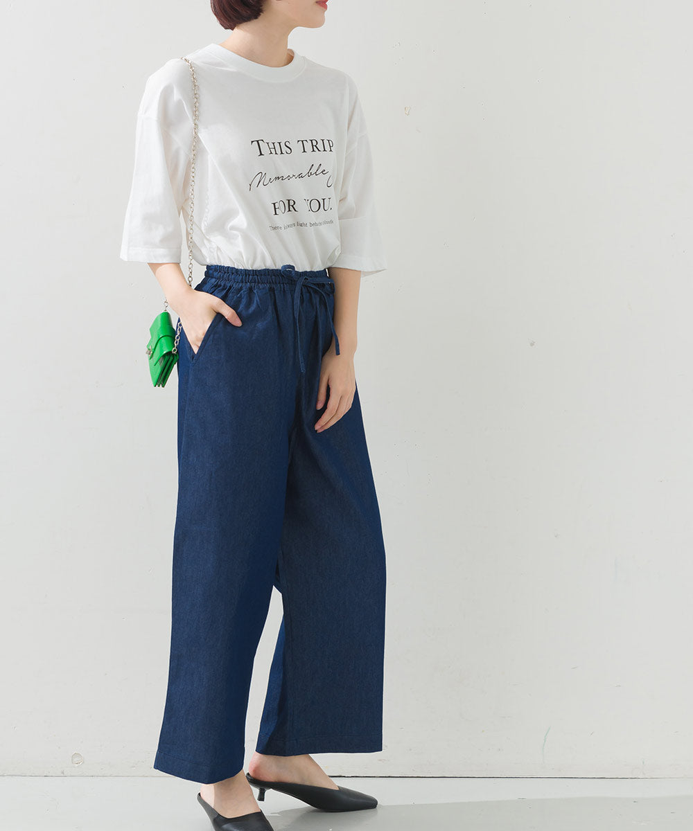 AILE AILE denim ストレートパンツ
