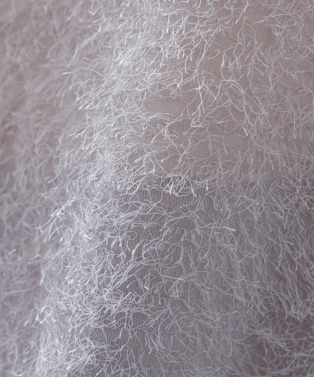 ヘアリー前後ヘムブラウス