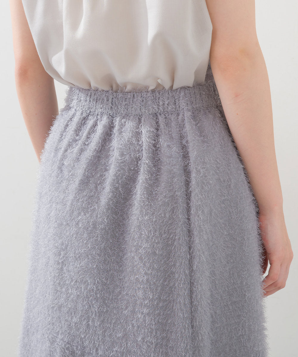 FURRY ヘアリーアシメ切替スカート
