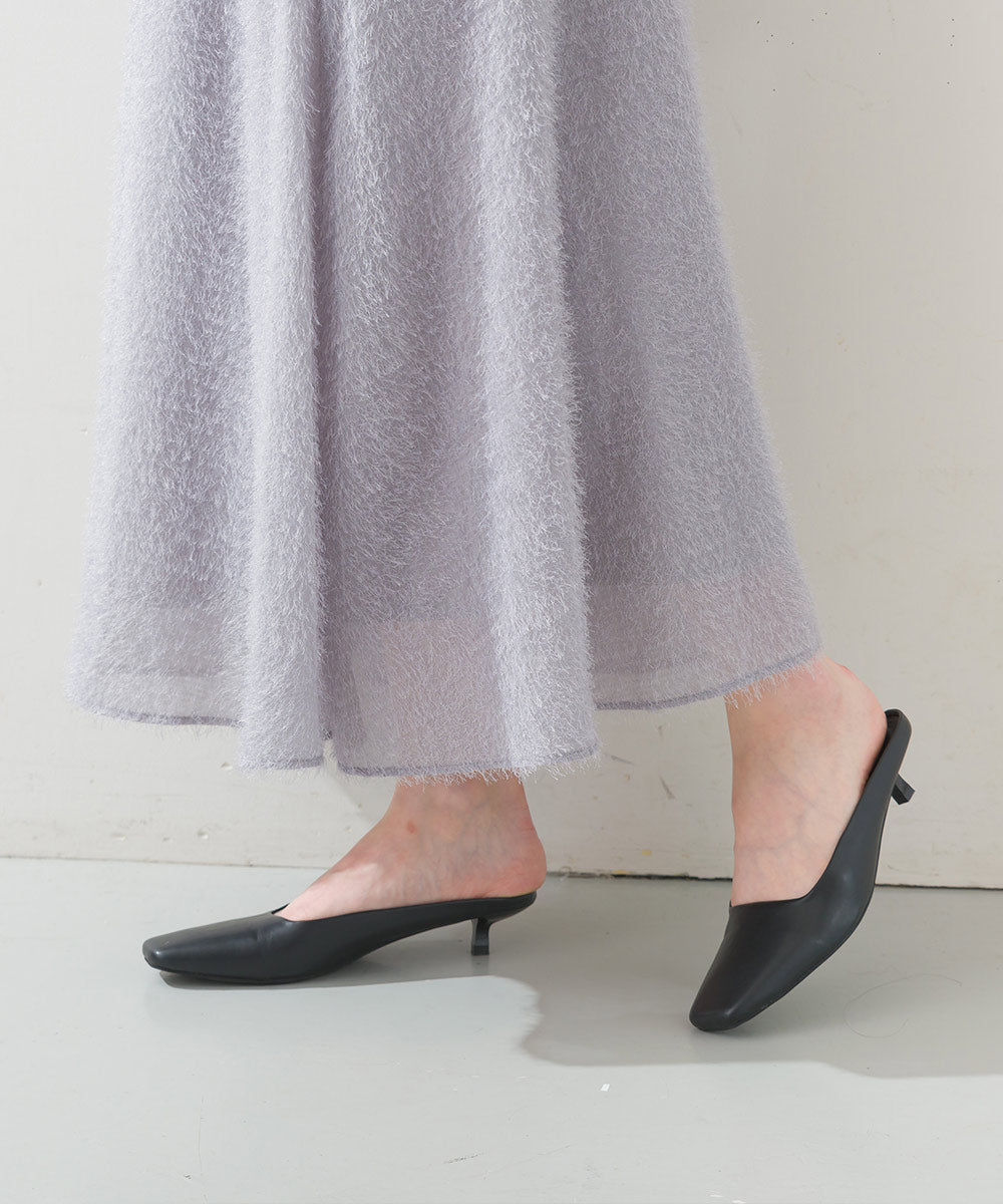 FURRY ヘアリーアシメ切替スカート