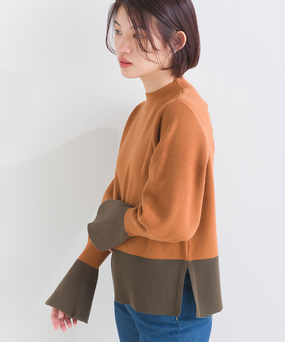 FURRY リブ切替キャンディスリーブプル