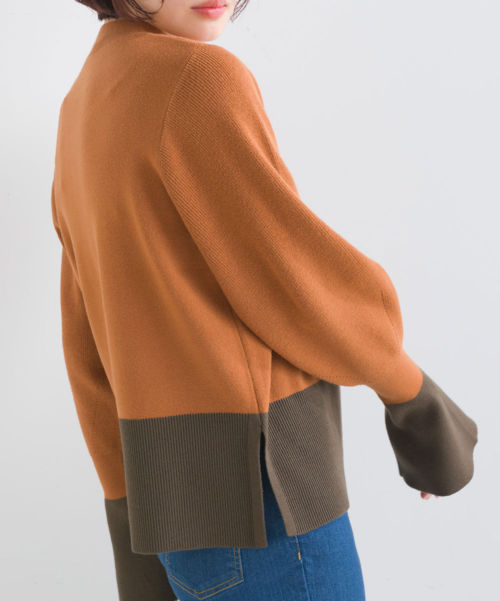 FURRY リブ切替キャンディスリーブプル