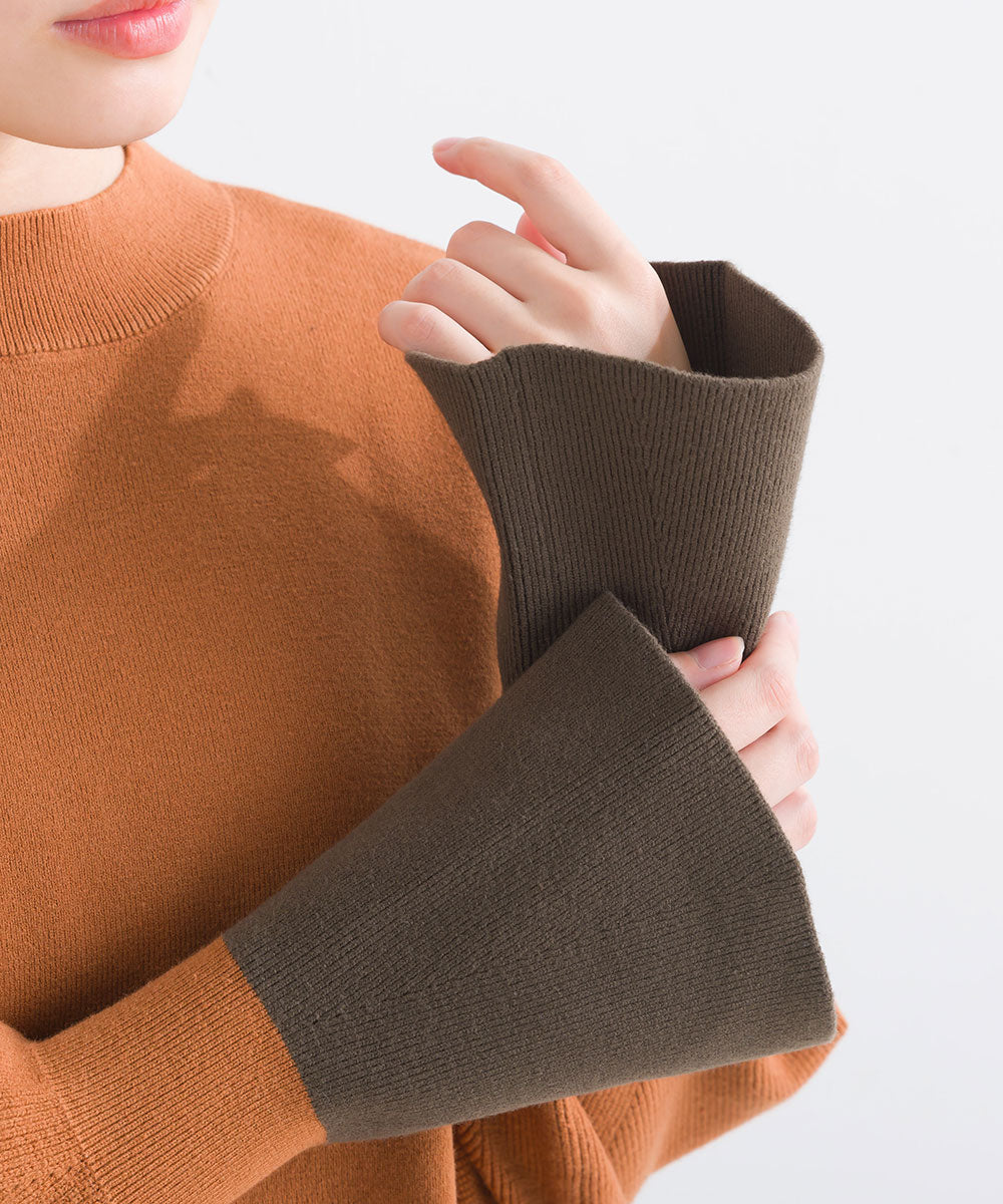 FURRY リブ切替キャンディスリーブプル