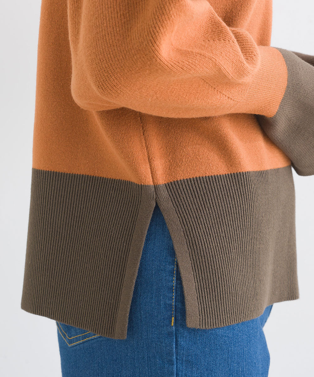 FURRY リブ切替キャンディスリーブプル